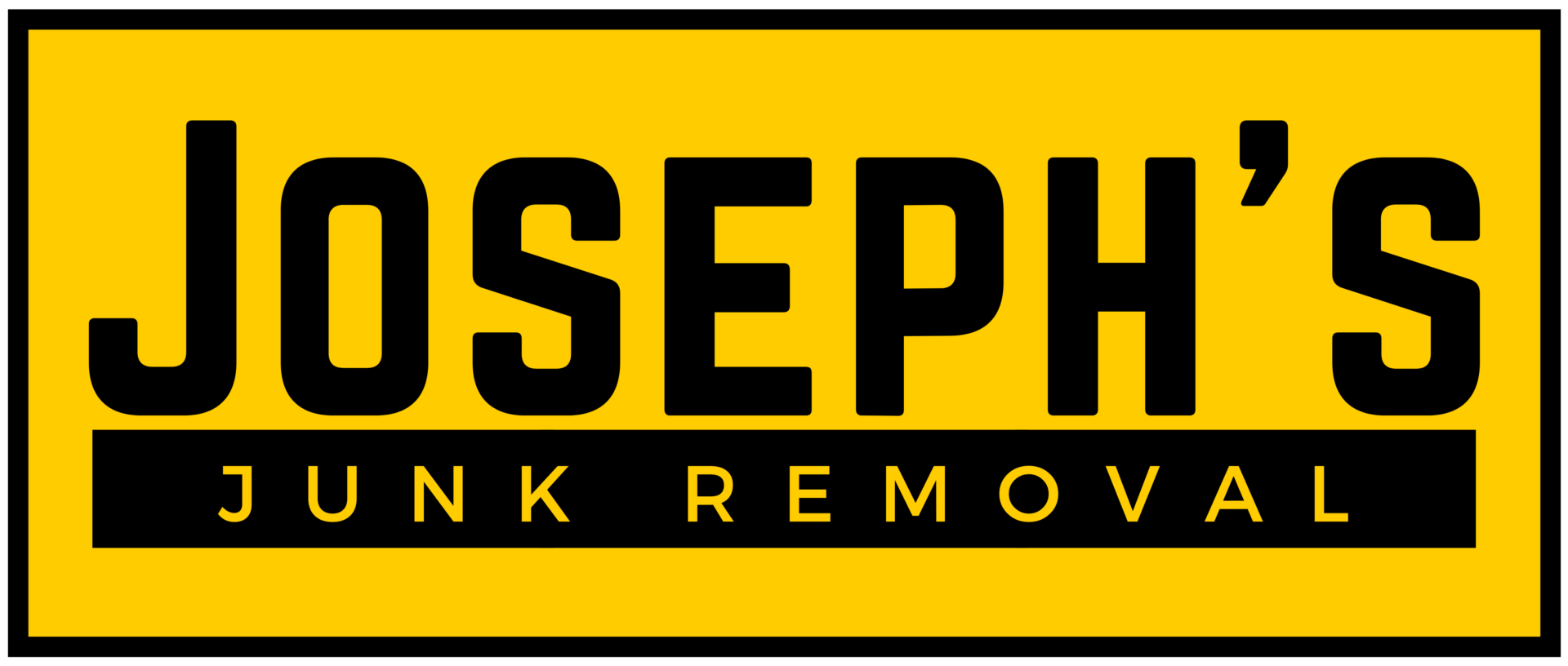 Joseph's Junk Removal Logo