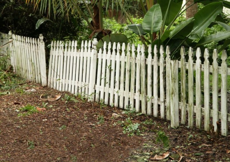 Old fence in need of fence removal experts